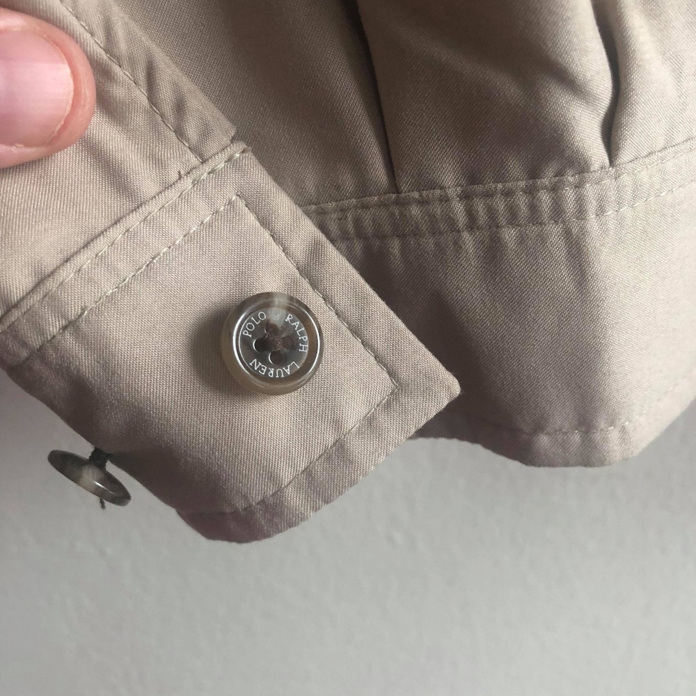 CLASSIC POLO Ralph Lauren WINDBREAKER , CREAM, XXL - Picture 4 of 6